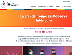 Festival International de Montoire